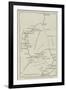 Map of Nubia and the Nile from Assouan to Khartoum-null-Framed Giclee Print