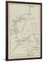 Map of Nubia and the Nile from Assouan to Khartoum-null-Framed Giclee Print