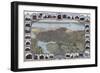 Map Of Oakland California1900-Vintage Lavoie-Framed Giclee Print