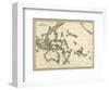 Map of Oceanica, c.1839-Samuel Augustus Mitchell-Framed Art Print