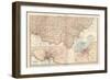 Map of Ohio, Southern Part. United States. Inset Maps of Cincinnati and Cleveland-Encyclopaedia Britannica-Framed Art Print