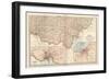 Map of Ohio, Southern Part. United States. Inset Maps of Cincinnati and Cleveland-Encyclopaedia Britannica-Framed Art Print