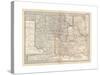 Map of Oklahoma and Indian Territory. United States-Encyclopaedia Britannica-Stretched Canvas
