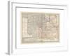 Map of Oklahoma and Indian Territory. United States-Encyclopaedia Britannica-Framed Giclee Print