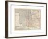 Map of Oklahoma and Indian Territory. United States-Encyclopaedia Britannica-Framed Giclee Print