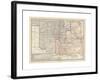 Map of Oklahoma and Indian Territory. United States-Encyclopaedia Britannica-Framed Giclee Print