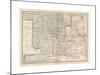 Map of Oklahoma and Indian Territory. United States-Encyclopaedia Britannica-Mounted Giclee Print