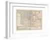 Map of Oklahoma and Indian Territory. United States-Encyclopaedia Britannica-Framed Giclee Print