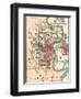 Map of Omaha and Vicinity-Encyclopaedia Britannica-Framed Art Print