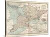 Map of Ontario, Canada. Insets of Toronto and Western Part of Ontario-Encyclopaedia Britannica-Stretched Canvas