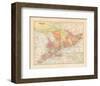 Map of Ontario-Wild Apple Portfolio-Framed Art Print