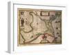 Map of Paduan Domain from Theatrum Civitatum Et Admirandorum Italiae-Joan Blaeu-Framed Giclee Print