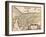 Map of Palestine 1629-Jodocus Hondius-Framed Giclee Print