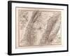 Map of Palestine, 1875-null-Framed Giclee Print