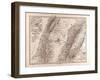 Map of Palestine, 1875-null-Framed Giclee Print