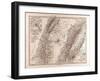 Map of Palestine, 1875-null-Framed Giclee Print