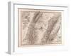 Map of Palestine, 1875-null-Framed Giclee Print