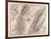 Map of Palestine, 1875-null-Framed Giclee Print