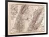 Map of Palestine, 1875-null-Framed Giclee Print