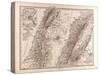 Map of Palestine, 1875-null-Stretched Canvas