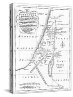 Map of Palestine Based on Ancient Authors, C1830-null-Stretched Canvas
