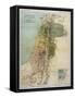 Map of Palestine During New Testament Times-null-Framed Stretched Canvas