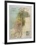 Map of Palestine During New Testament Times-null-Framed Art Print