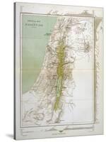 Map of Palestine in Biblical Times-null-Stretched Canvas