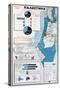 Map of Palestine Showing the Increase in Jewish Population Between 1934 and 1956-null-Stretched Canvas