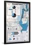 Map of Palestine Showing the Increase in Jewish Population Between 1934 and 1956-null-Framed Giclee Print