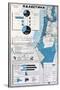 Map of Palestine Showing the Increase in Jewish Population Between 1934 and 1956-null-Stretched Canvas