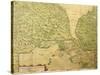 Map of Panama, 1744-null-Stretched Canvas