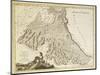 Map of Papal States, Italy, 1783-null-Mounted Giclee Print