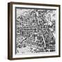 Map of Paris, 1620-null-Framed Giclee Print