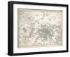 Map of Paris and its Environs, Published by William Blackwood and Sons, Edinburgh and London, 1848-Alexander Keith Johnston-Framed Giclee Print