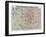 Map of Paris-null-Framed Giclee Print