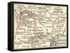 Map of Peking (C. 1900), Maps-Encyclopaedia Britannica-Framed Stretched Canvas