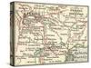 Map of Peking (C. 1900), Maps-Encyclopaedia Britannica-Stretched Canvas