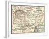 Map of Peking (C. 1900), Maps-Encyclopaedia Britannica-Framed Art Print