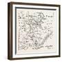 Map of Pennsylvania and West New Jersey, from Thomas's History of Pennsylvania.Usa, 1870S-null-Framed Giclee Print