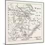 Map of Pennsylvania and West New Jersey, from Thomas's History of Pennsylvania.Usa, 1870S-null-Mounted Giclee Print