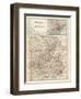 Map of Pennsylvania, Eastern Part. United States. Inset Map of Philadelphia and Vicinity-Encyclopaedia Britannica-Framed Art Print