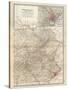 Map of Pennsylvania, Eastern Part. United States. Inset Map of Philadelphia and Vicinity-Encyclopaedia Britannica-Stretched Canvas