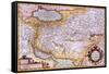 Map of Persia, 1638-Gerardus Mercator-Framed Stretched Canvas