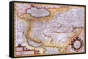 Map of Persia, 1638-Gerardus Mercator-Framed Stretched Canvas