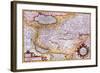 Map of Persia, 1638-Gerardus Mercator-Framed Giclee Print