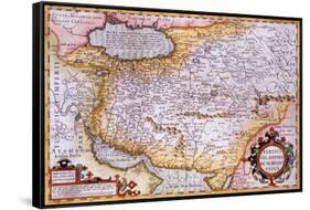 Map of Persia, 1638-Gerardus Mercator-Framed Stretched Canvas