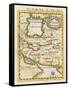 Map of Persia and Arabia-null-Framed Stretched Canvas