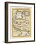 Map of Persia and Arabia-null-Framed Art Print