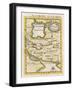 Map of Persia and Arabia-null-Framed Art Print